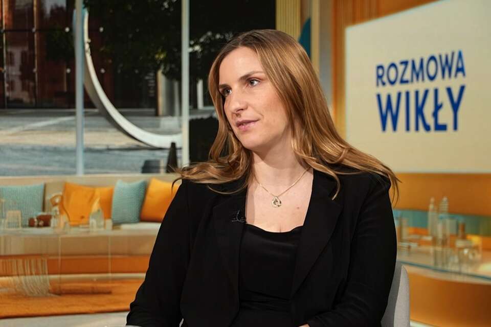 Magdalena Sobkowiak-Czarnecka w programie "Rozmowa Wikły" / autor: Telewizja wPolsce24