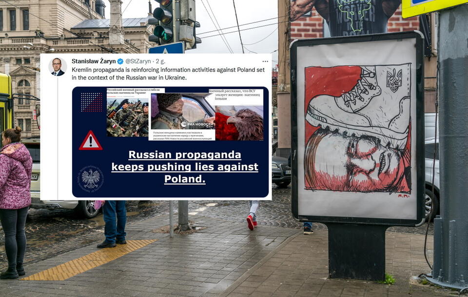 Żaryn: Rosja oskarża Polskę o wysyłanie najemników