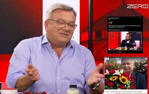 Artur Łącki w Kanale Zero / autor: Fratria 