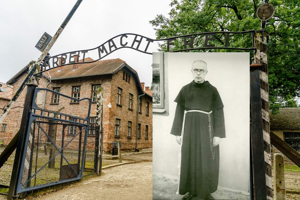 Auschwitz / o. Maksymilian Kolbe, 1940 rok / autor: Fratria / archiwum w Niepokalanowie