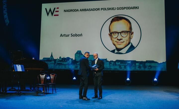 Artur Soboń na Welconomy Forum / autor: Materiały Prasowe