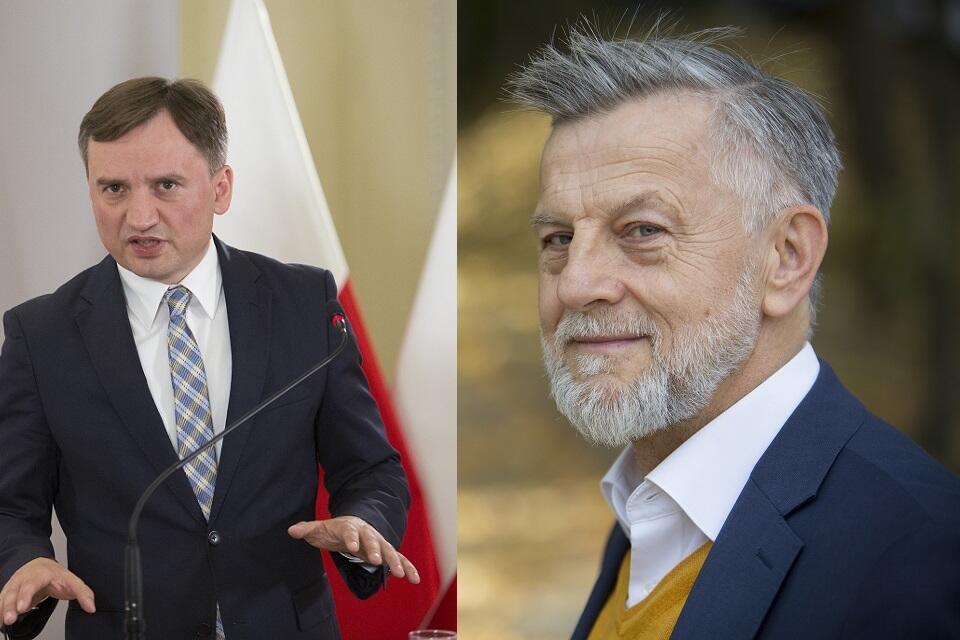 Andrzej Zybertowicz, Zbigniew Ziobro / autor: fratria