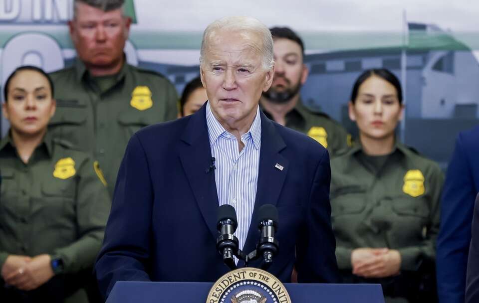 Joe Biden / autor: PAP/EPA/ADAM DAVIS