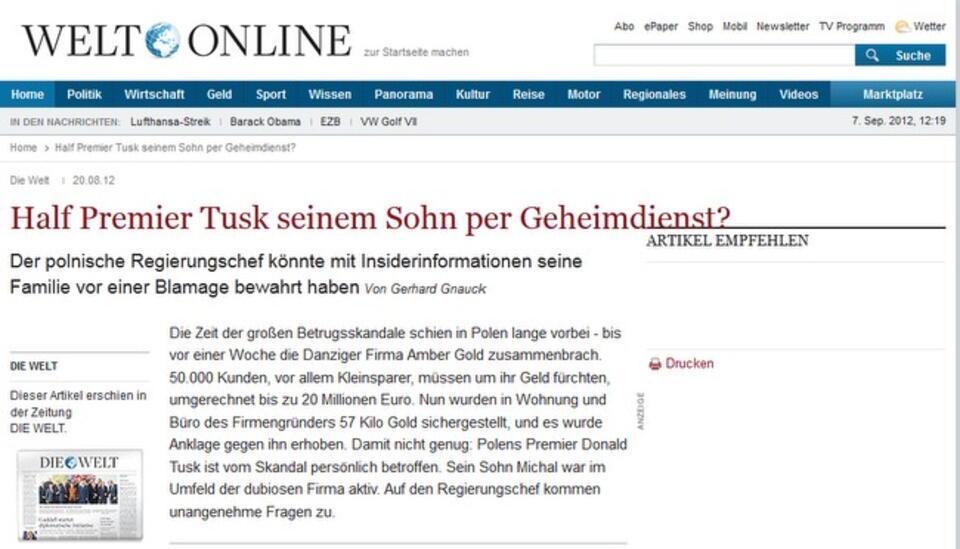 Fot. wPolityce.pl / welt.de