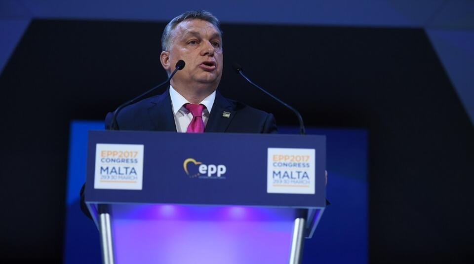 Viktor Orban podczas konwencji EPL na Malcie w 2017 r. / autor: Flickr/European People's Party/CC BY 2.0