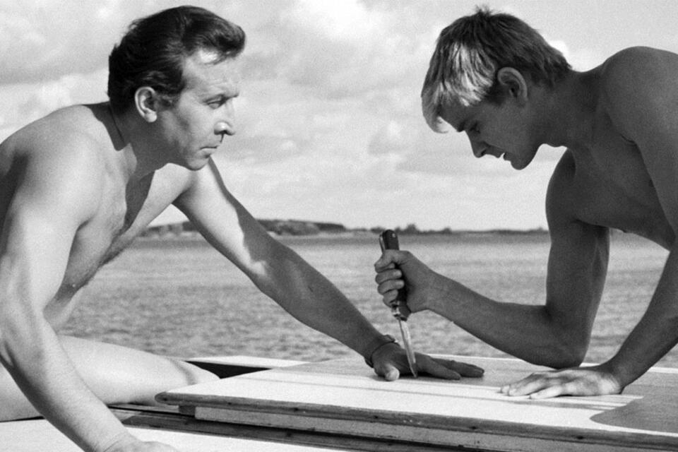 Fot. Materiały prasowe filmu "Nóż w wodzie" (1962)