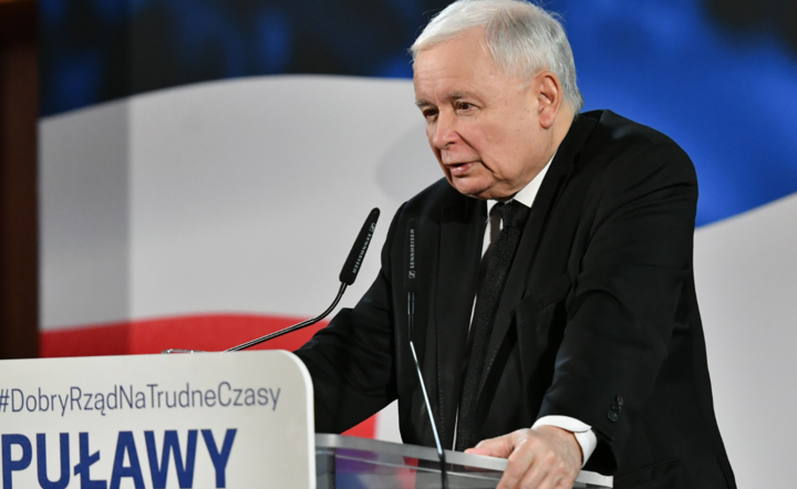 lider PiS Jarosław Kaczyński / autor: PAP/Wojtek Jargiło