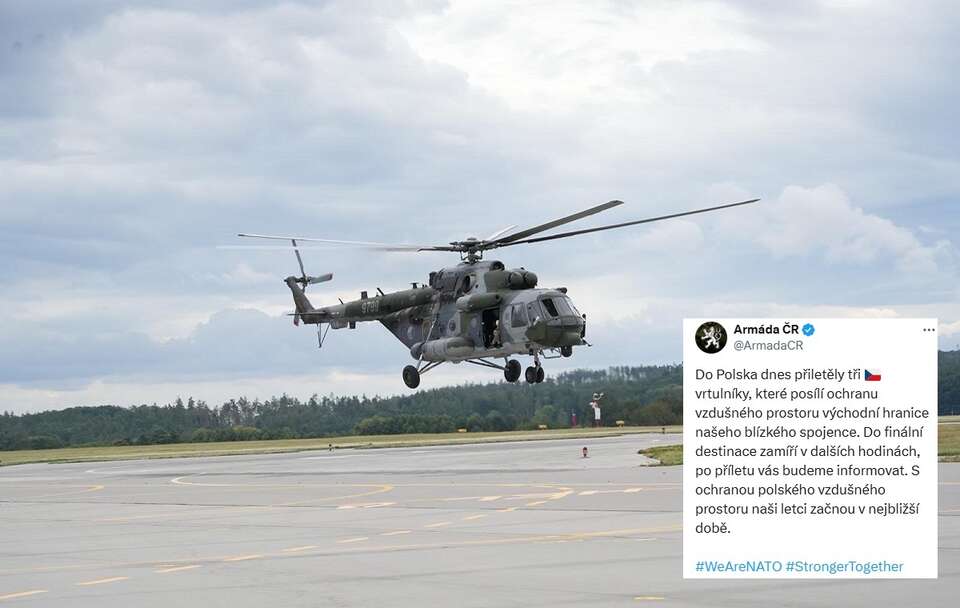 Czeski śmigłowiec Mi-171Sz z jednostki operacji specjalnych / autor: X/Armáda ČR