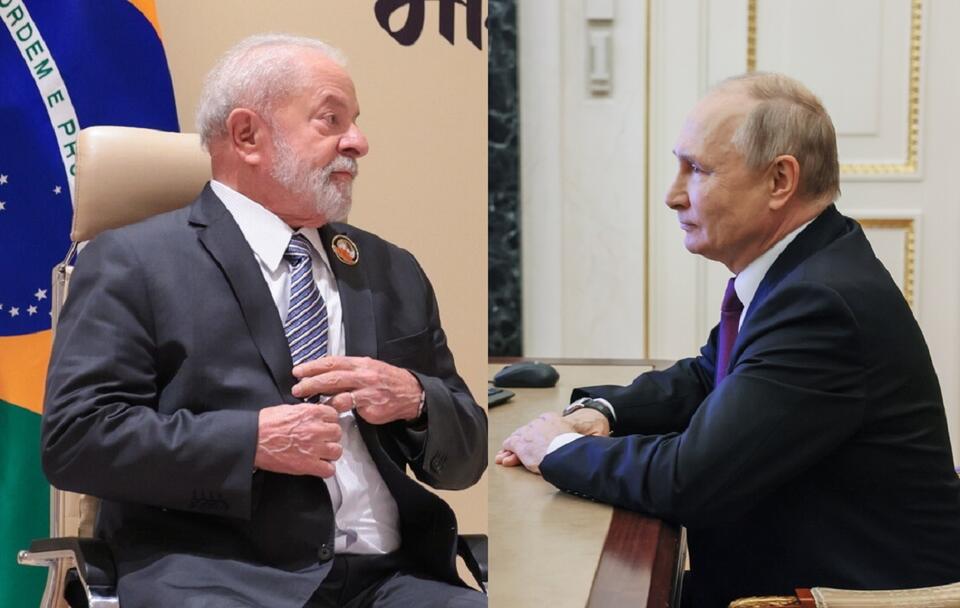 Luiz Inacio Lula da Silva uchroni Władimira Putina przed aresztowaniem? / autor: PAP/EPA/PIB / HANDOUT/PAP/EPA/MIKHAIL METZEL / SPUTNIK / KREMLIN POOL