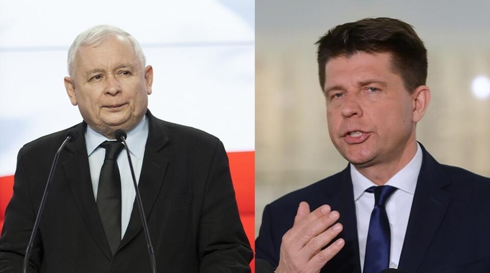 Jarosław Kaczyński i Ryszard Petru / autor: Fratria; PAP/Jakub Kamiński