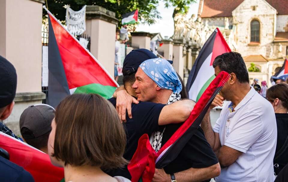 Studenckie rozmowy na UJ w obronie Palestyny i nie tylko