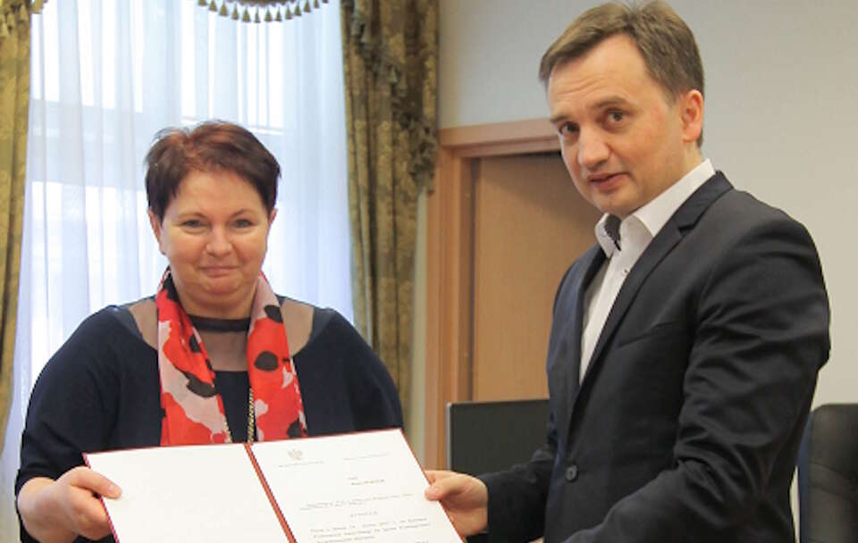 Beta Marczak, Zbigniew Ziobro / autor: .gov.pl/web/prokuratura-krajowa