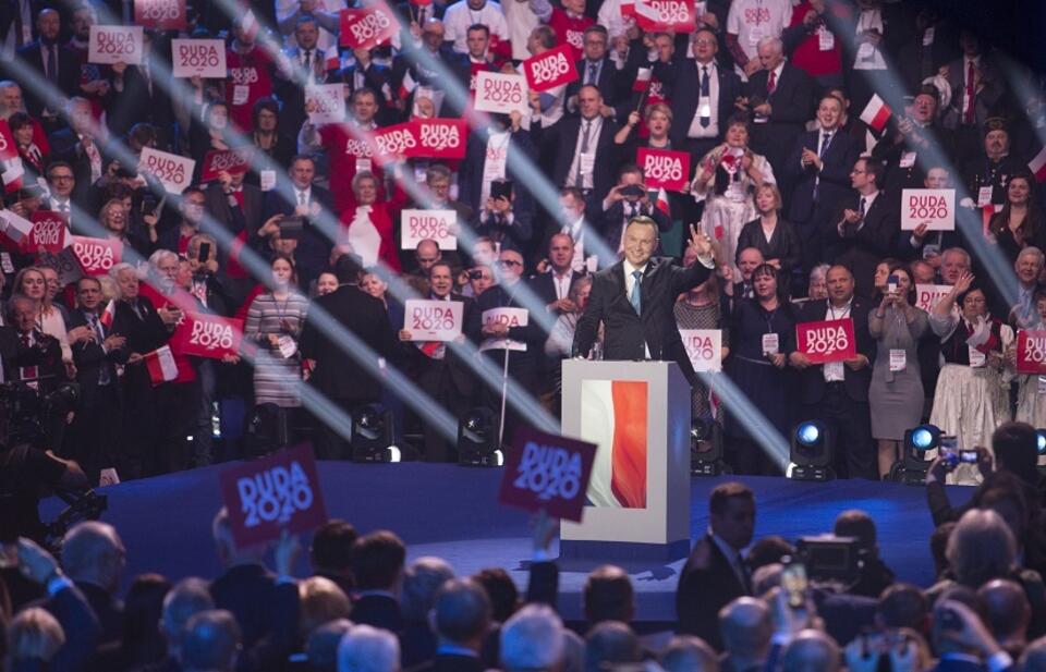 Konwencja Andrzeja Dudy inaugurująca kampanię prezydencką / autor: Fratria