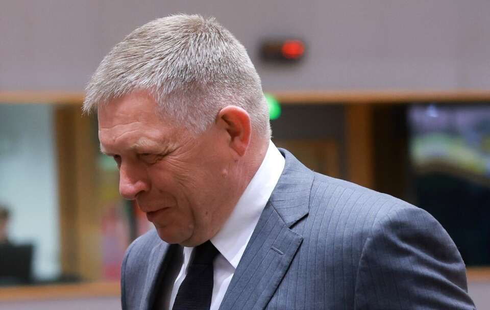 Robert Fico / autor: PAP/EPA/OLIVIER HOSLET