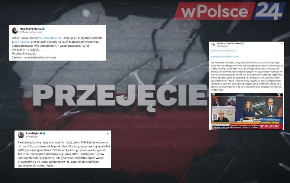 Film "Przejęcie" / autor: Telewizja wPolsce24/X