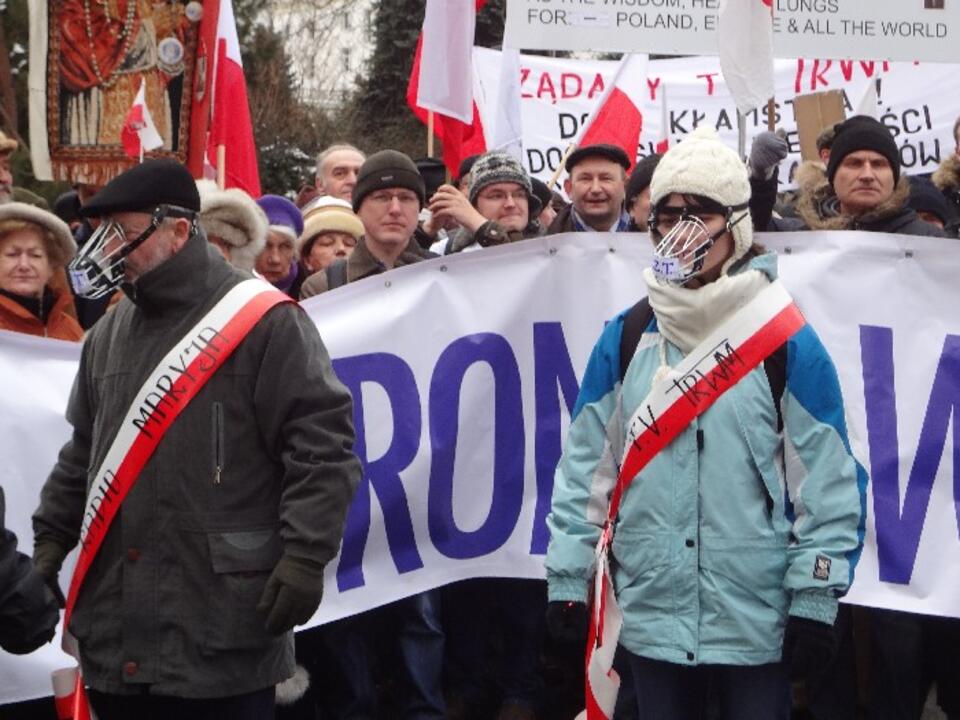 Są demonstracje, których dziennikarze nie widzą. PAP