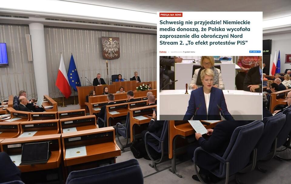 autor: PAP/Piotr Nowak/screenshot wPolityce.pl