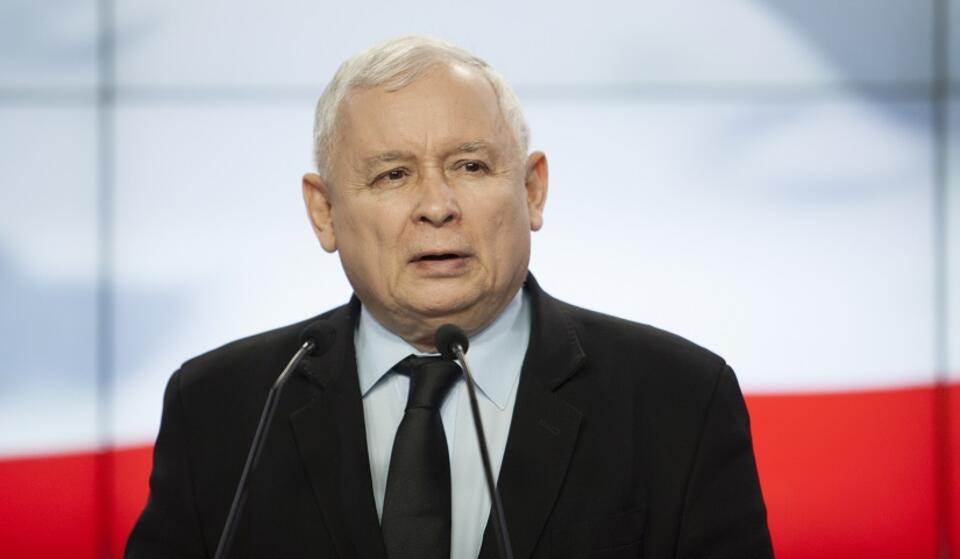 Prezes PiS Jarosław Kaczyński / autor: Fratria