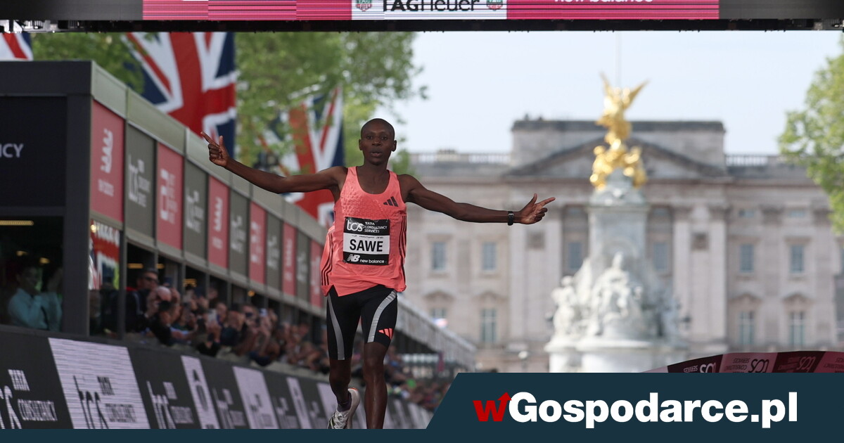 Grad rekordów! Historyczny bieg maratoński w Londynie