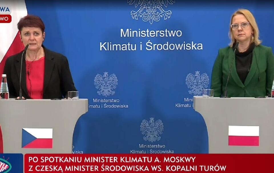 Anna Hubaczkova i Anna Moskwa / autor: screenshot TVP INFO