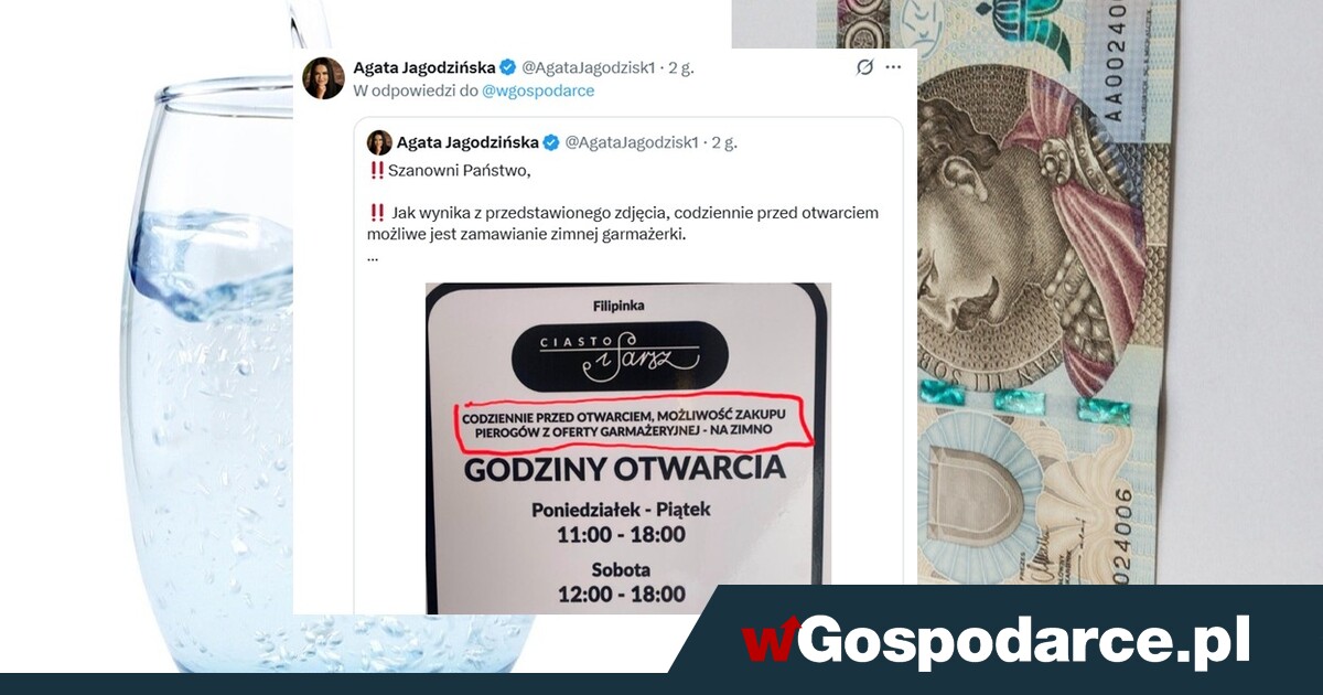 Butelka wody za 500 złotych? Jak to wygląda ze strony KAS