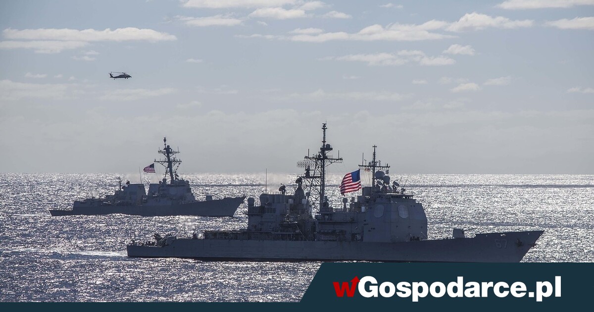 Amerykańskie okręty swobodnie operują w cieśninie Ormuz
