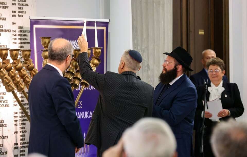 Chanuka w Sejmie. Czarzasty: Nie ma miejsca na antysemityzm