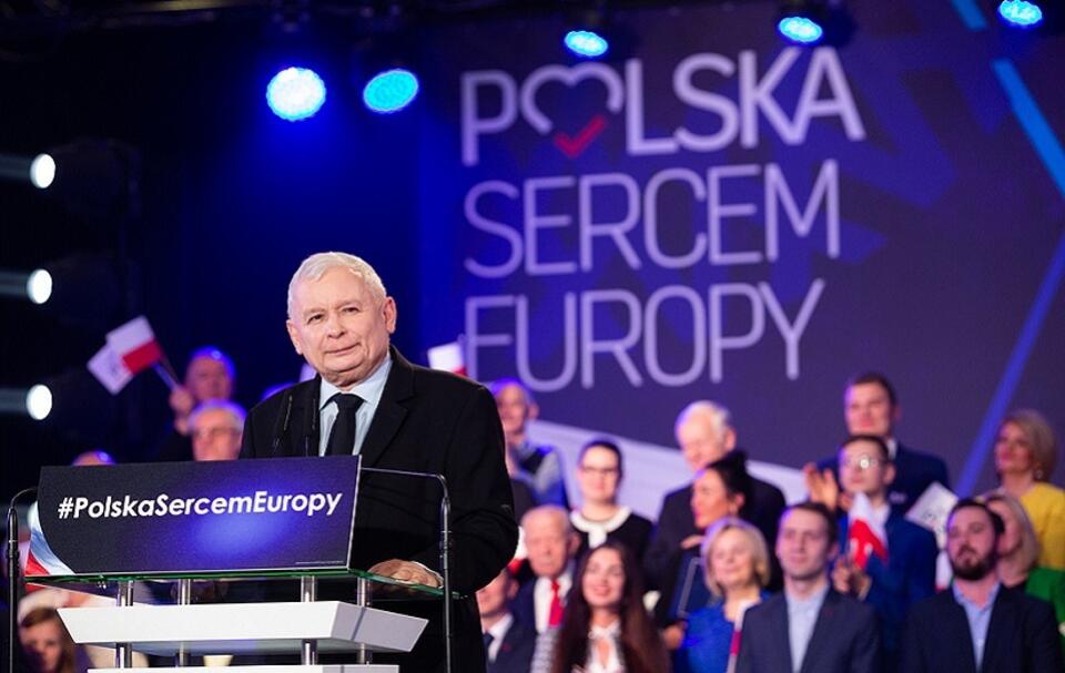 Jarosław Kaczyński podczas konwencji PiS / autor: Flickr/Prawo i Sprawiedliwość