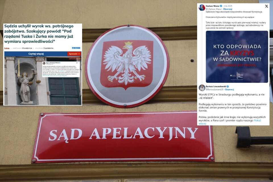 Kompromitujący wpis Mazura ws. sprawcy potrójnego morderstwa