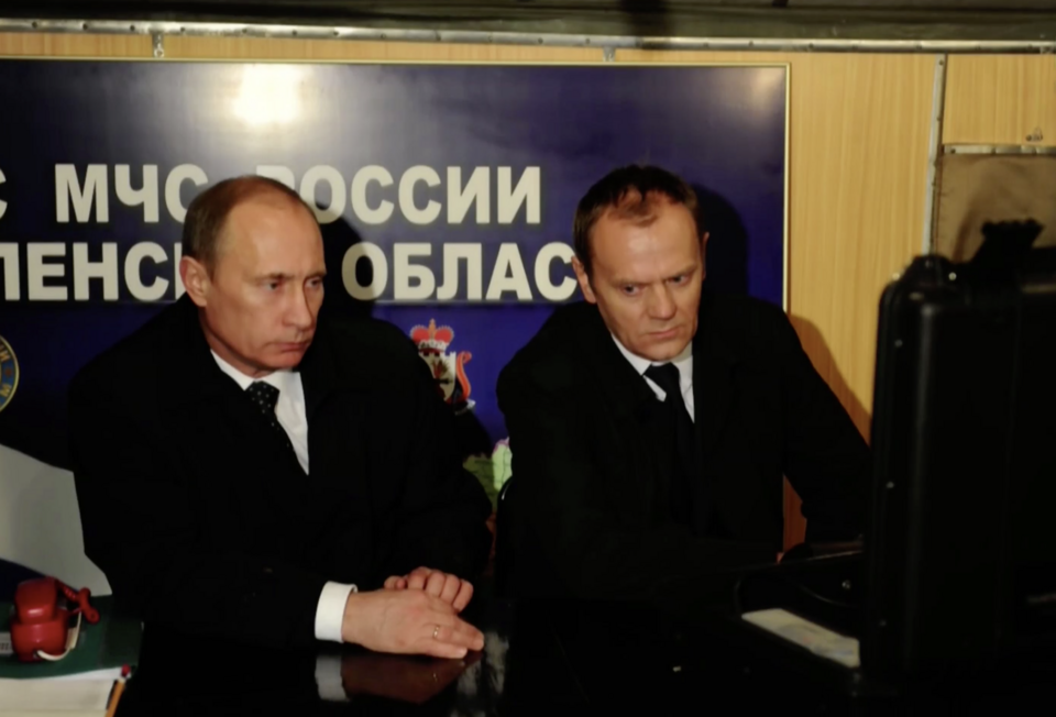 Władimir Putin i Donald Tusk / autor: screen TVP / Magazyn Śledczy Anity Gargas
