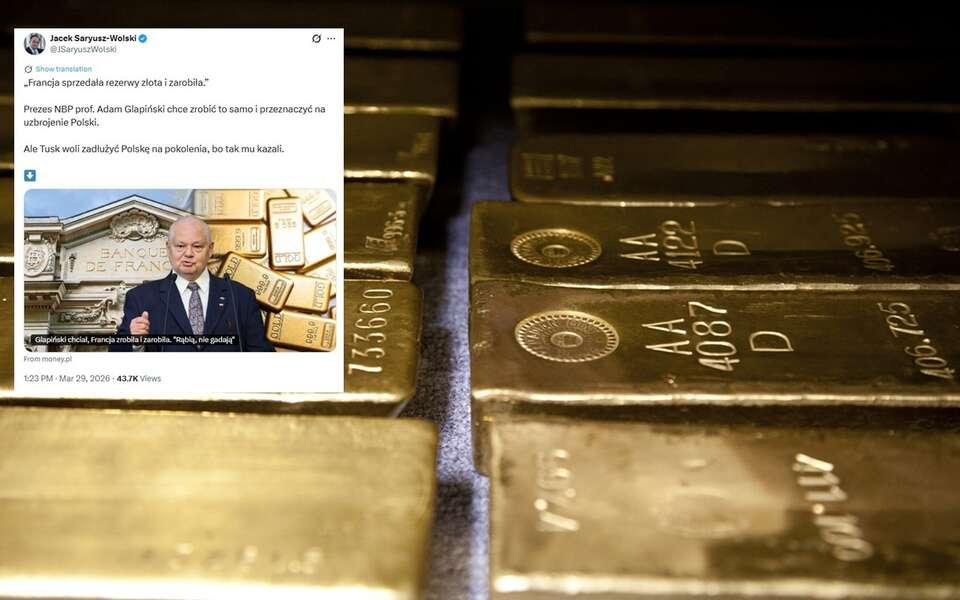 Złoto NBP. W miniaturze - wpis Jacka Saryusz-Wolskiego / autor: Narodowy Bank Polski/Flickr