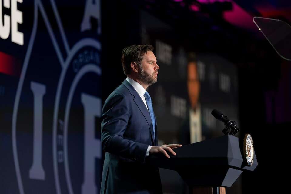 Wiceprezydent USA J.D. Vance / autor: wikimedia commons/The White House - https://x.com/VP/status/2031106725772681537/Public Domain