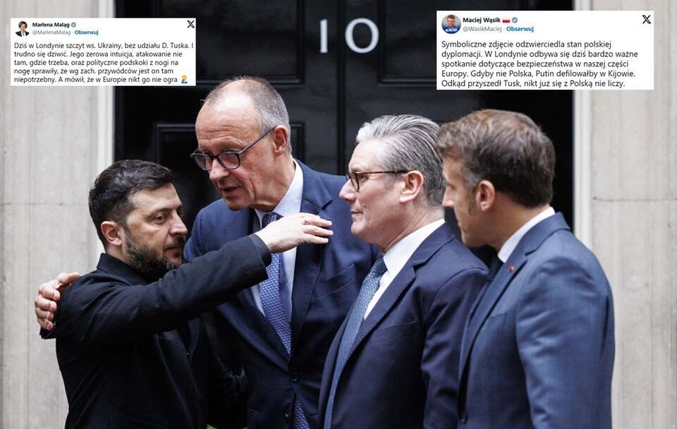 Negocjacje pokojowe w Londynie bez Tuska. "Wstyd"