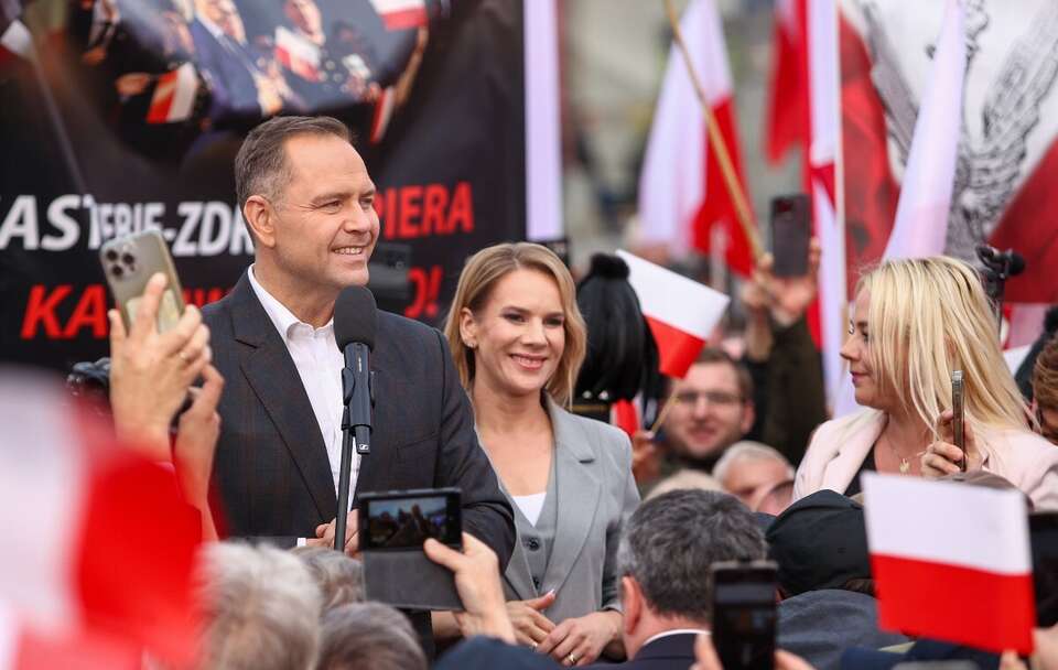 Karol Nawrocki i Marta Nawrocka / autor: PAP/Jarek Praszkiewicz