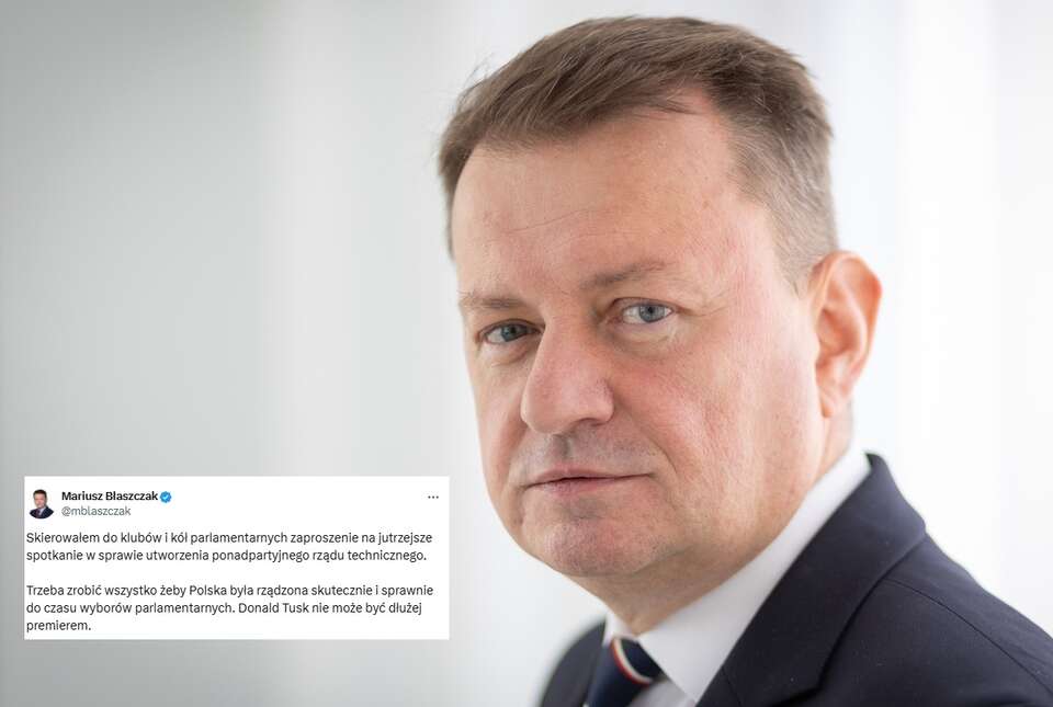 Mariusz Błaszczak / autor: Fratria