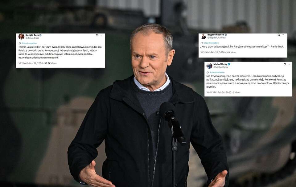 A mógł przeprosić! Tusk "tłumaczy" słowa o "zakutych łbach"