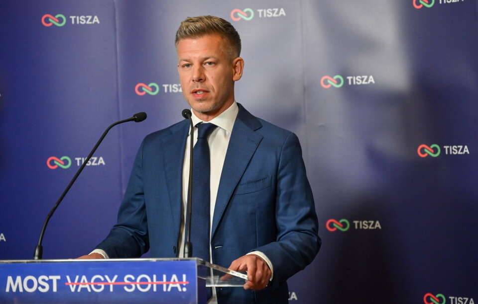 Peter Magyar / autor: PAP/EPA