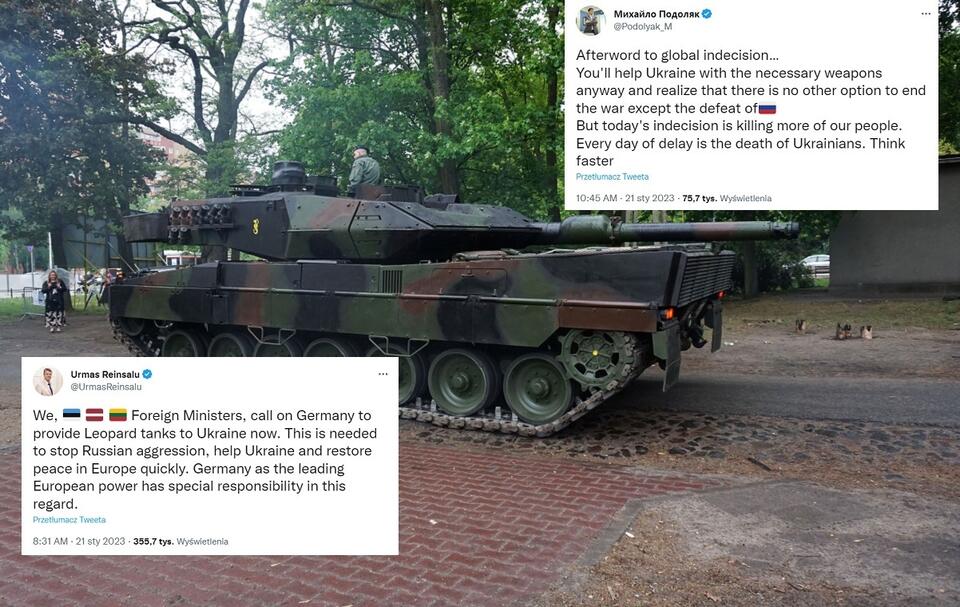 Niemiecki czołg Leopard / autor: Fratria