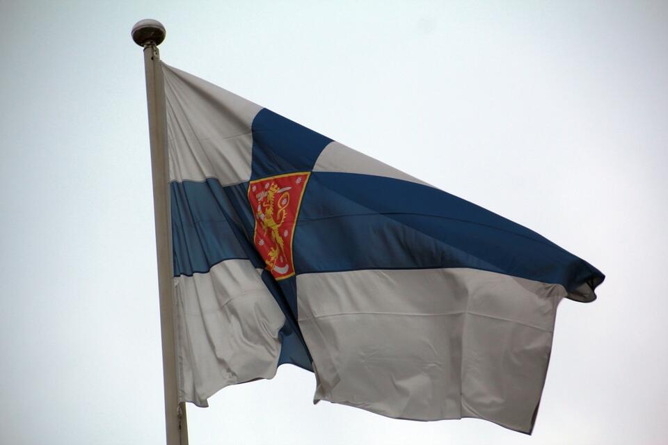 Flaga Finlandii / autor: Fratria