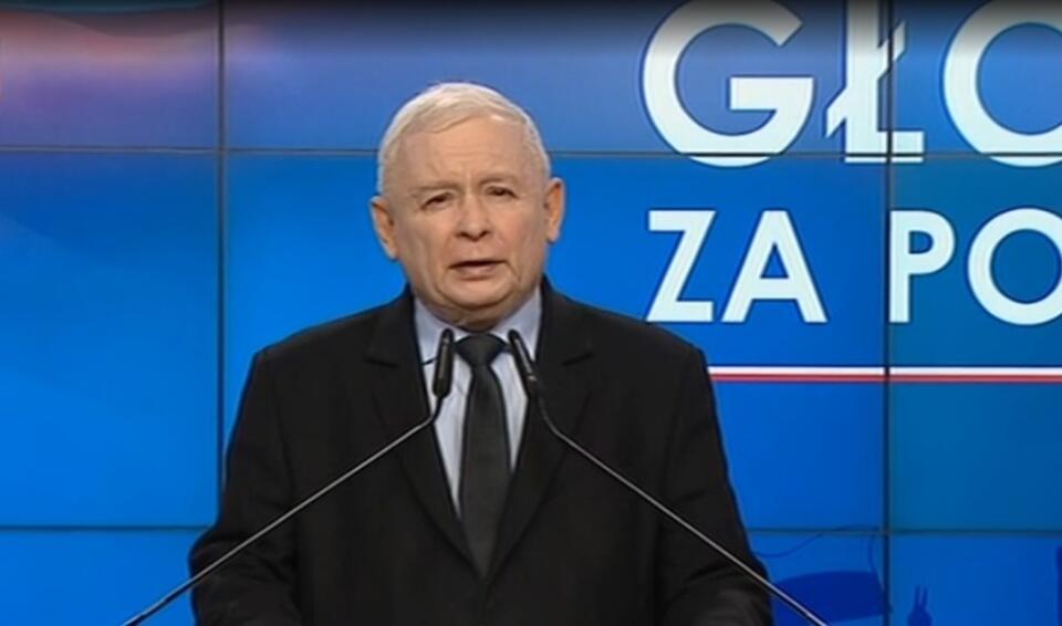 Jarosław Kaczyński / autor: screenshot/tvpinfo