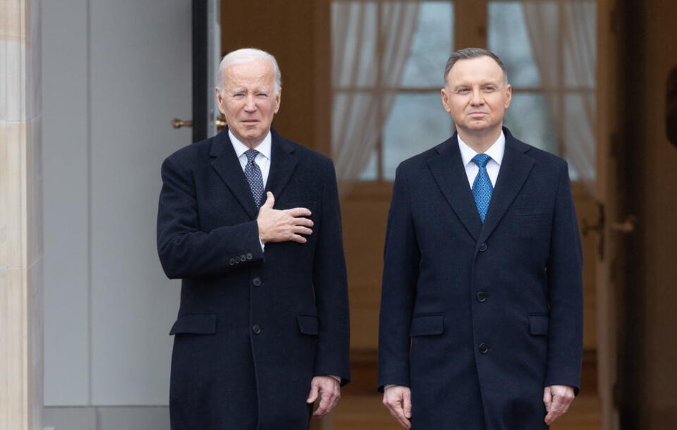 Joe Biden, Andrzej Duda  / autor: Fratria 