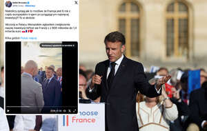 Emmanuel Macron / autor: PAP/EPA/X