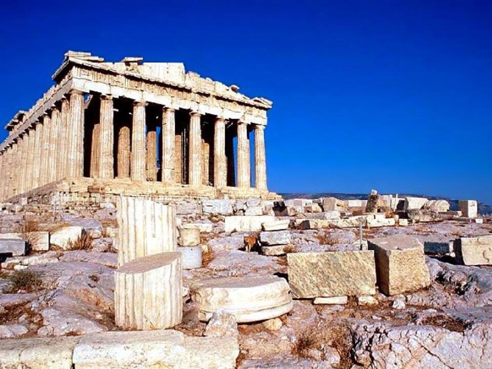 Ateński Parthenon - jeden z najpiękniejszych budynków w dziejach świata