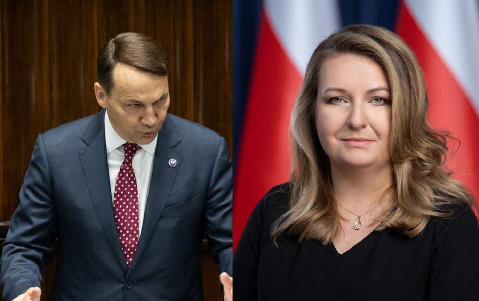 Radosław Sikorski/Małgorzata Paprocka / autor: Fratria/prezydent.pl