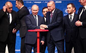 Erdogan i Putin zainaugurowali gazociąg Turecki Potok