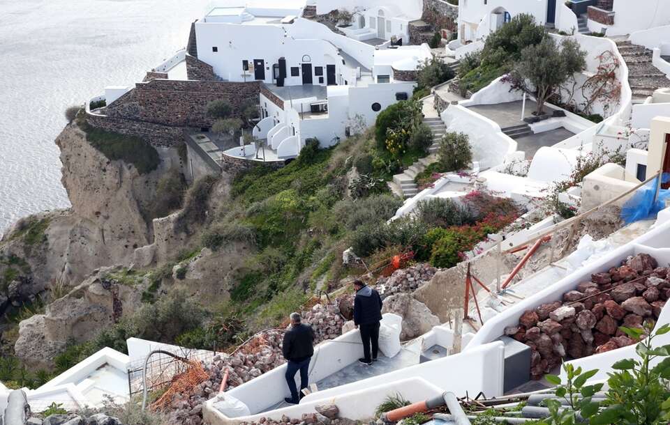 Chaos na Santorini! Rząd ogłosił stan sytuacji nadzwyczajnej