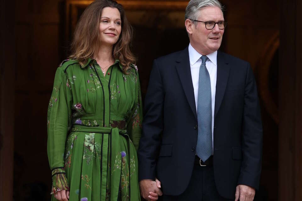 Keir i Victoria Starmer / autor: PAP/EPA