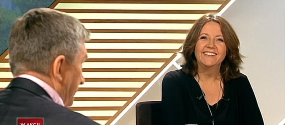 Joanna Lichocka  / autor: screen TVP