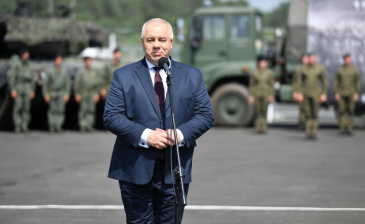 Jacek Sasin, wicepremier, minister, MAP / autor: PAP/Wojtek Jargiło