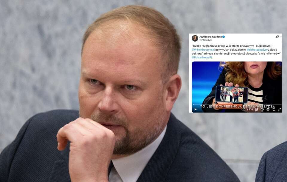 Zembaczyński zawstydzony u Gozdyry! Pokazała jedno zdjęcie